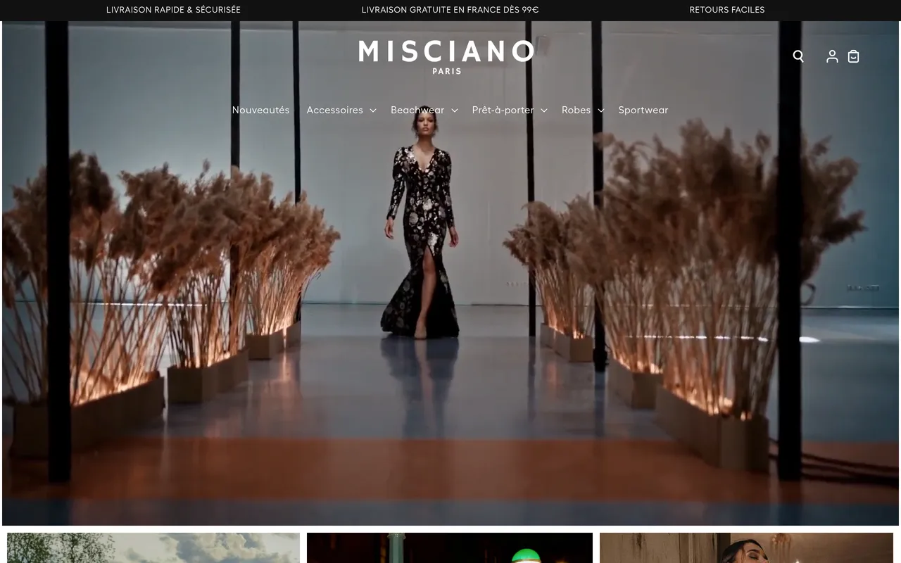 Misciano — Réalisation web Next Level Group